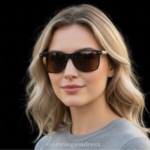 NWT & Case Rare Polaroid PLD 1028/U/S Wayfarer Polarized Sunglasses Black Gold